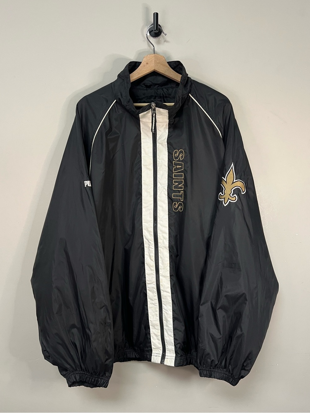 Vtg New Orleans Saints Windbreaker